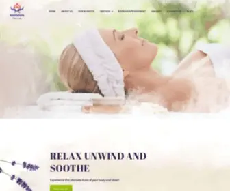 Healthcure.co.nz(Massage Botany) Screenshot