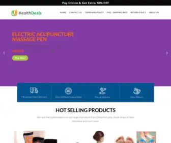 Healthdeals.in(Exclusive Deals for Premium Stuff) Screenshot
