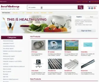 Healthdeep.com(Health & Medical) Screenshot