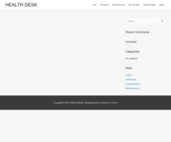 Healthdesk.com.ng(YOUR FAMILY DOCTOR) Screenshot