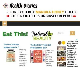 Healthdiaries.com(Health Diaries) Screenshot