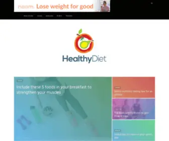 Healthdiet.cc(Healthy Lifestyle in Focus to Organic Food & Diet) Screenshot