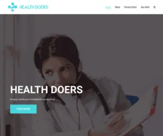 Healthdoers.org(Health Doers) Screenshot