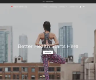 HealtheaseStore.com(Premium Health Products) Screenshot