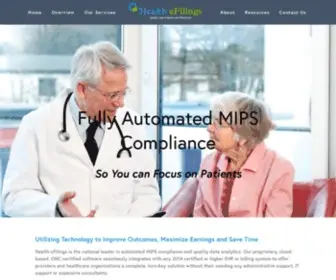 Healthefilings.com(Health eFilings) Screenshot