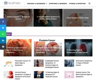 Healthella.com(Home) Screenshot