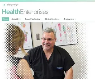 Healthenterprises.org(Health Enterprises) Screenshot