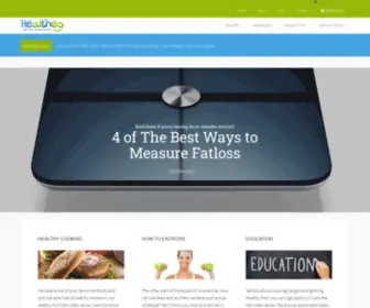 Healtheo.com(Eat, Live and Be Healthy) Screenshot