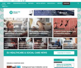 Healtheuropa.com(EU Healthcare & Social Care News) Screenshot