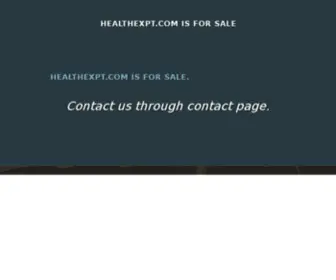 Healthexpt.com(Health Ex Physical Therapy) Screenshot