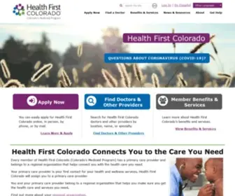Healthfirstcolorado.com(Colorado Medicaid) Screenshot