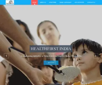 Healthfirstindia.org(HealthFirst India) Screenshot