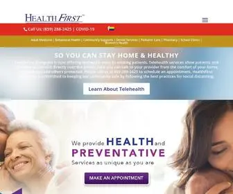 Healthfirstlex.com(HealthFirst Bluegrass) Screenshot