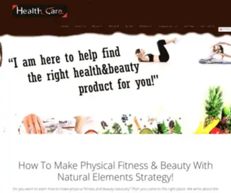 Healthfitnesser.com(Health Care) Screenshot