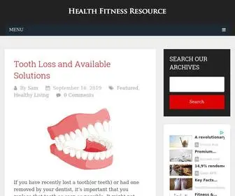 Healthfitnessresource.com(General Diseases Blog) Screenshot