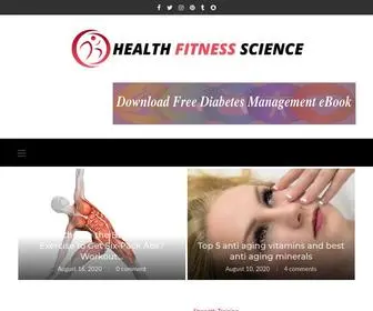 Healthfitnessscience.com(Health Fitness Science) Screenshot