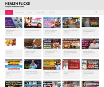 Healthflicks.com(Health Flicks) Screenshot