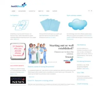 Healthfocus.co.za(Africa's leading practice management software) Screenshot