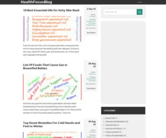 Healthfocusblog.com(Discount Vitamins) Screenshot