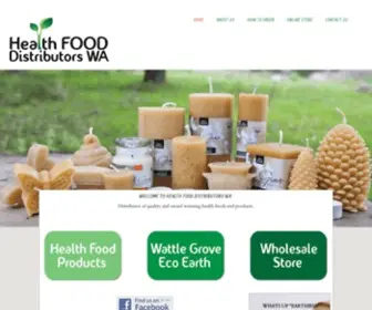 Healthfooddistributorswa.com.au(Gluten Free Store) Screenshot