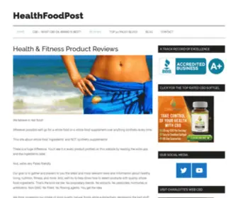 Healthfoodpost.com(Wellness) Screenshot