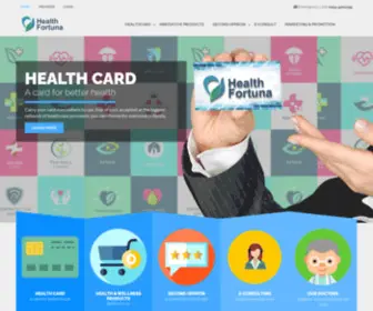 Healthfortuna.com(Health Fortuna) Screenshot