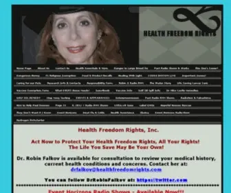 Healthfreedomrights.com(Healthfreedomrights) Screenshot