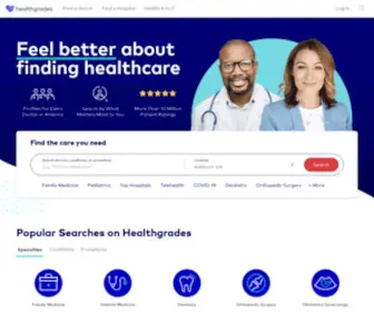 Healthgrades.com(Healthgrades) Screenshot