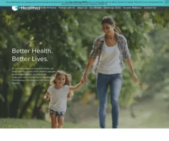 Healthia.com.au(Healthia Limited) Screenshot