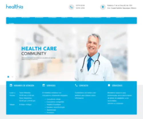 Healthia.com.mx(Healthia) Screenshot