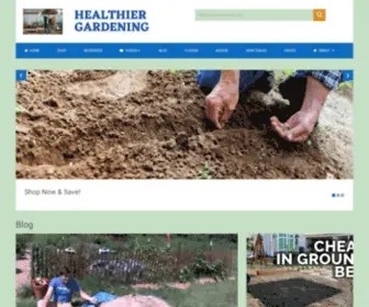 Healthiergardening.com(Healthier Gardening) Screenshot