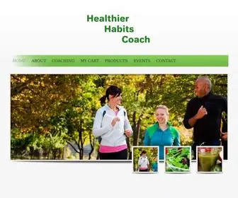 Healthierhabitscoach.com(Healthier Habits) Screenshot