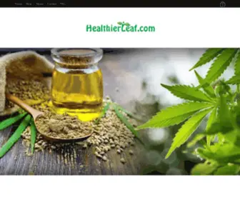 Healthierleaf.com(We're the Best) Screenshot