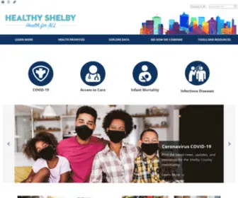 Healthiershelby.com(Healthy Shelby) Screenshot