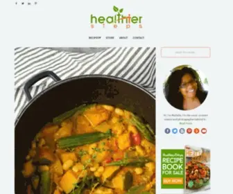 Healthiersteps.com(Gluten-Free Vegan Recipes) Screenshot