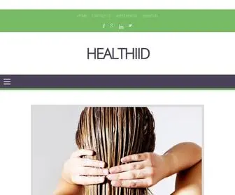 Healthiid.com(HealthIID) Screenshot