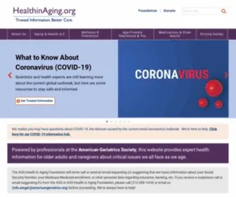 Healthinaging.org(Healthinaging) Screenshot