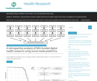Healthinformative.com(Health Research) Screenshot