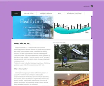 Healthinhand.info(Health) Screenshot