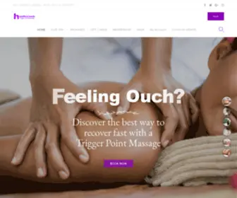 Healthinhandsspa.com(Health in Hands Spa) Screenshot