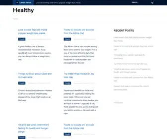 Healthinsider.online(Healthy Healthy) Screenshot