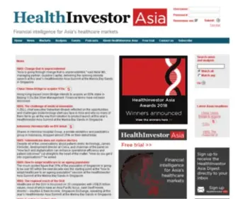 Healthinvestorasia.com(HealthInvestor Asia) Screenshot