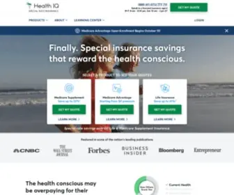 Healthiq.com(Savings for Medicare) Screenshot