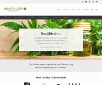 Healthissimo.com(Create an Ecommerce Website and Sell Online) Screenshot