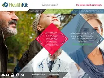Healthkit.com(The Global Health Community) Screenshot