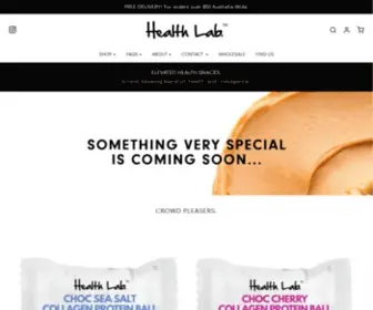 Healthlab.com.au(Health Lab) Screenshot