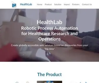 Healthlab.com(HealthLab) Screenshot