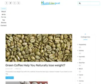 Healthlinepost.com(Health Guest Posting) Screenshot