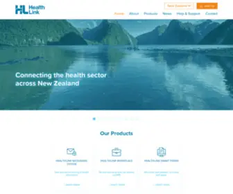 Healthlink.net(Home) Screenshot