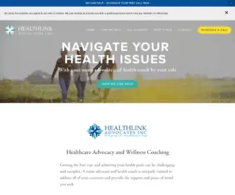 Healthlinkadvocates.com(Healthlink Advocates) Screenshot